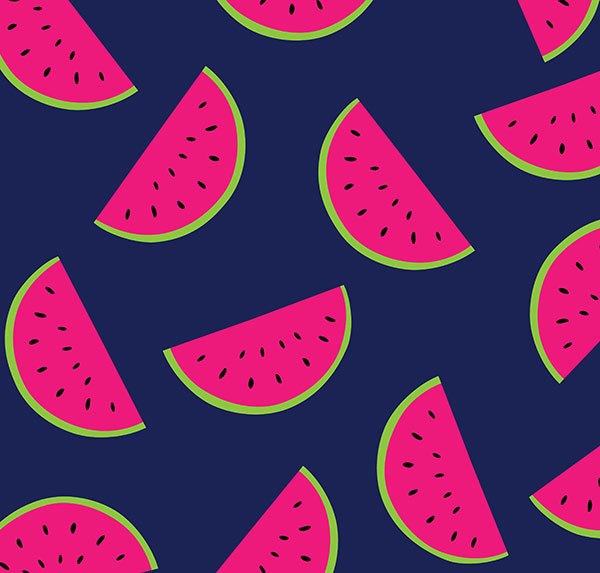 Digital Watermelon Pattern