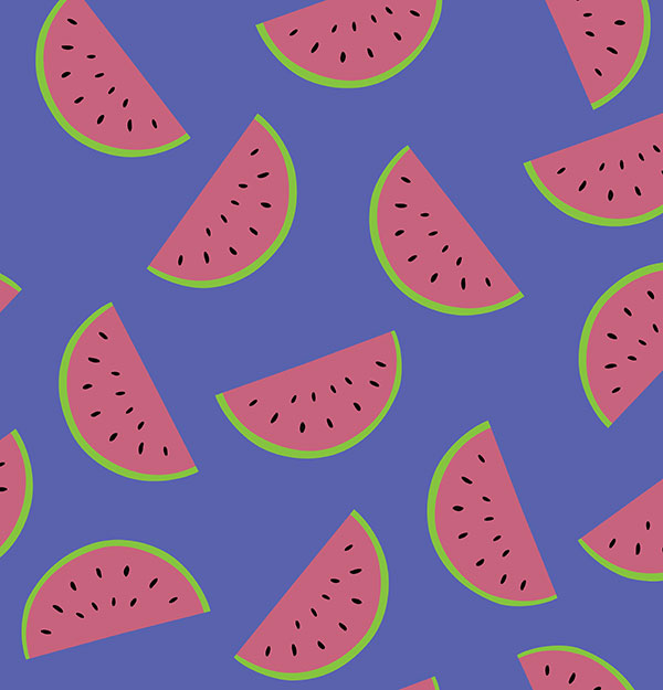 Digital Watermelon Pattern